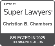 Super Lawyers chooses Christian B. Chambers for 2025